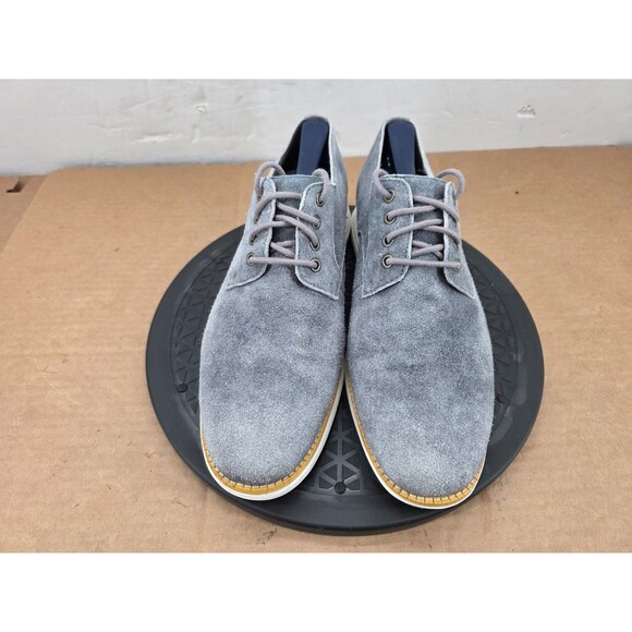 Cole Haan OriginalGrand Gray Suede Plain Toe Oxford Mens 8.5M C29677 Shoe main image 3